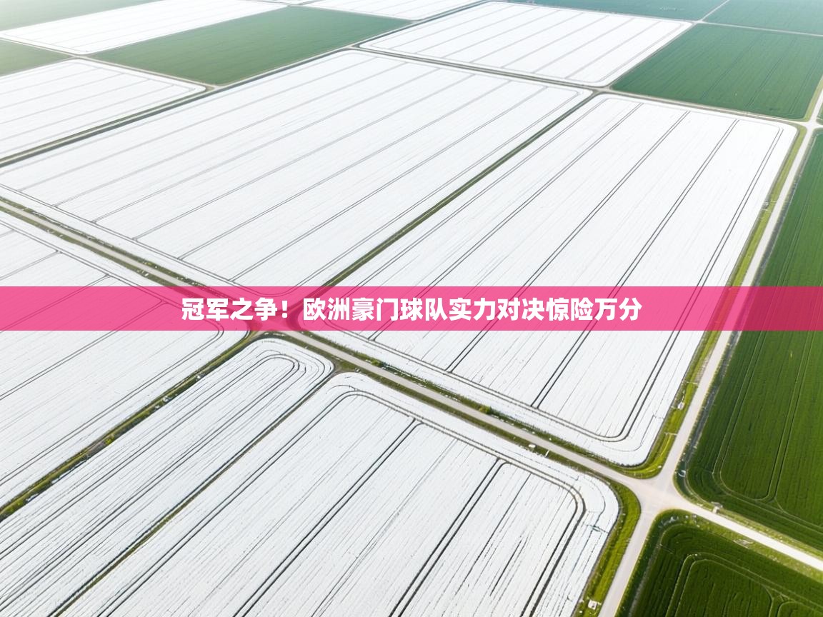 开云体育安卓APK下载-冠军之争！欧洲豪门球队实力对决惊险万分  第4张